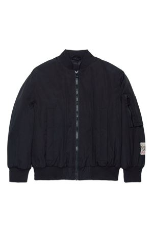 bomber in cotone nero N°21 KIDS | N21946N03690N900